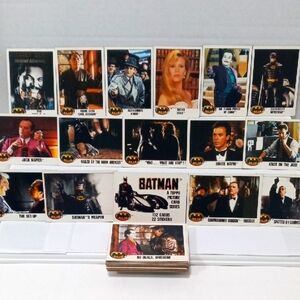 1989 BATMAN MOVIE TRADING CARDS